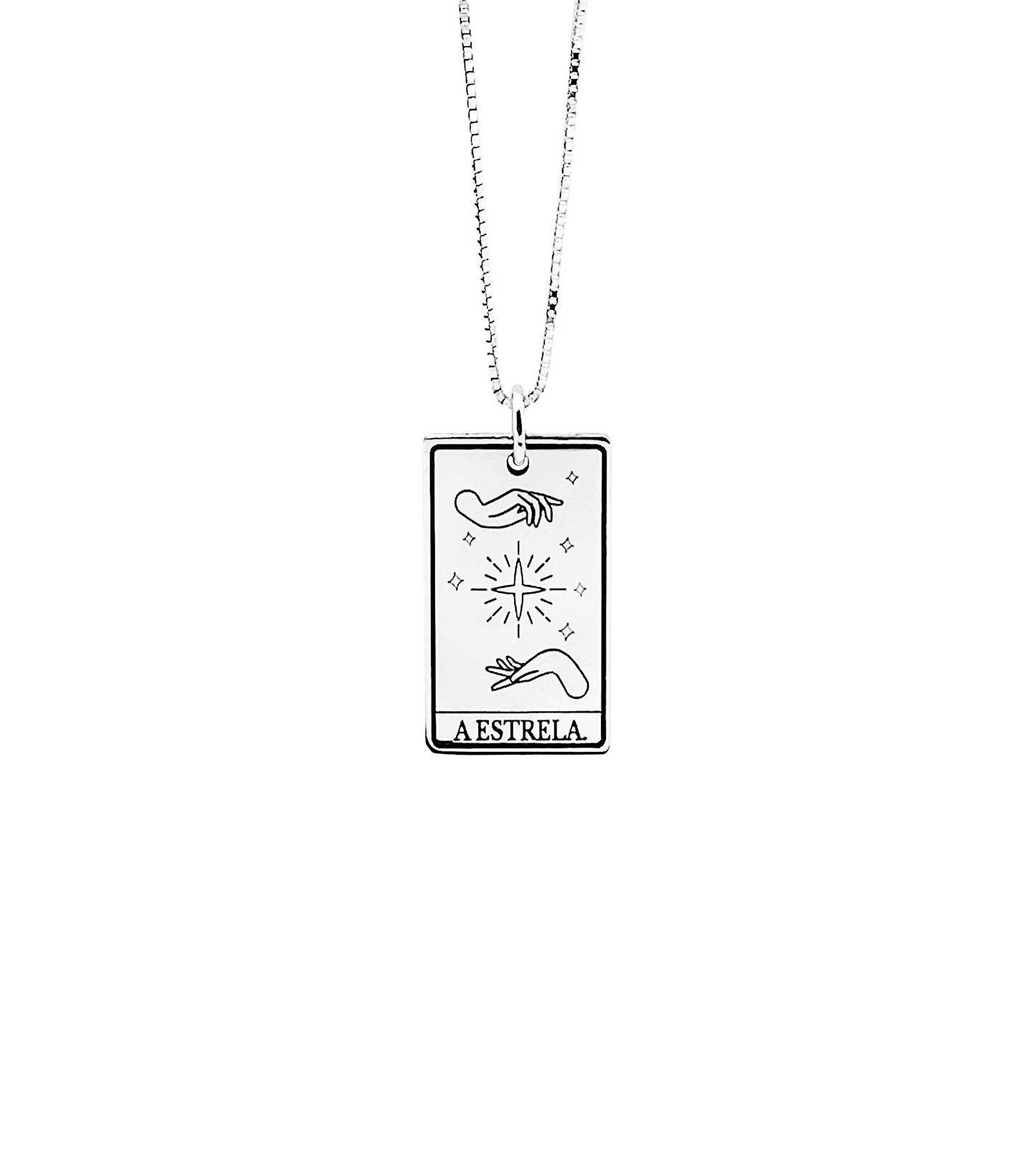 Colar Tarot A Estrela