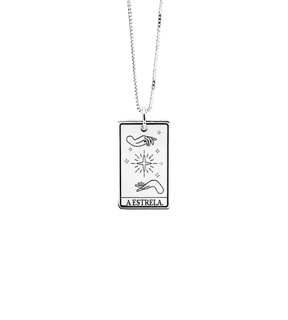 Colar Tarot A Estrela