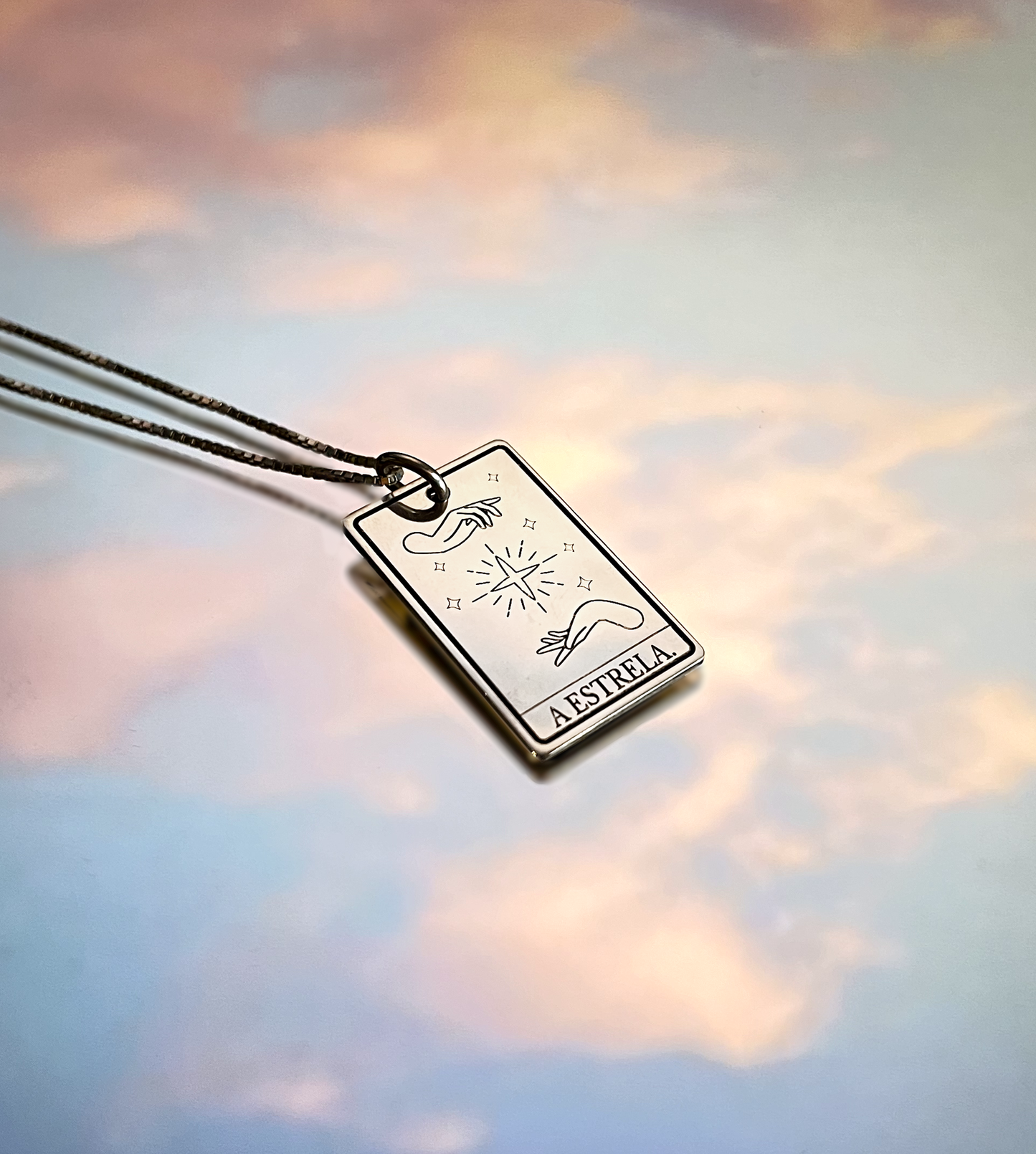 Colar Tarot A Estrela