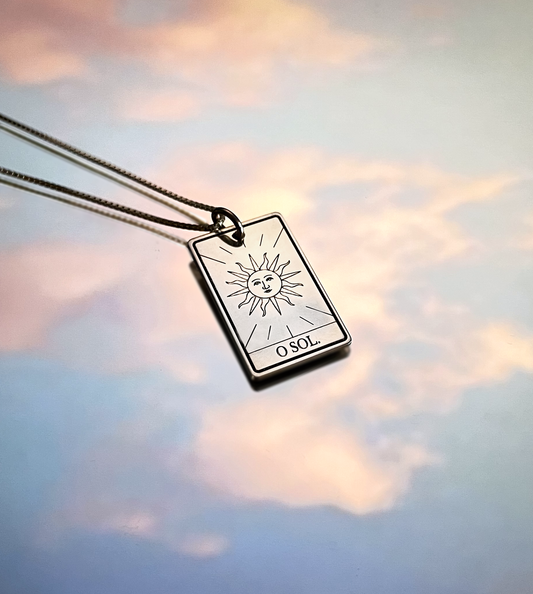 Colar Tarot O Sol