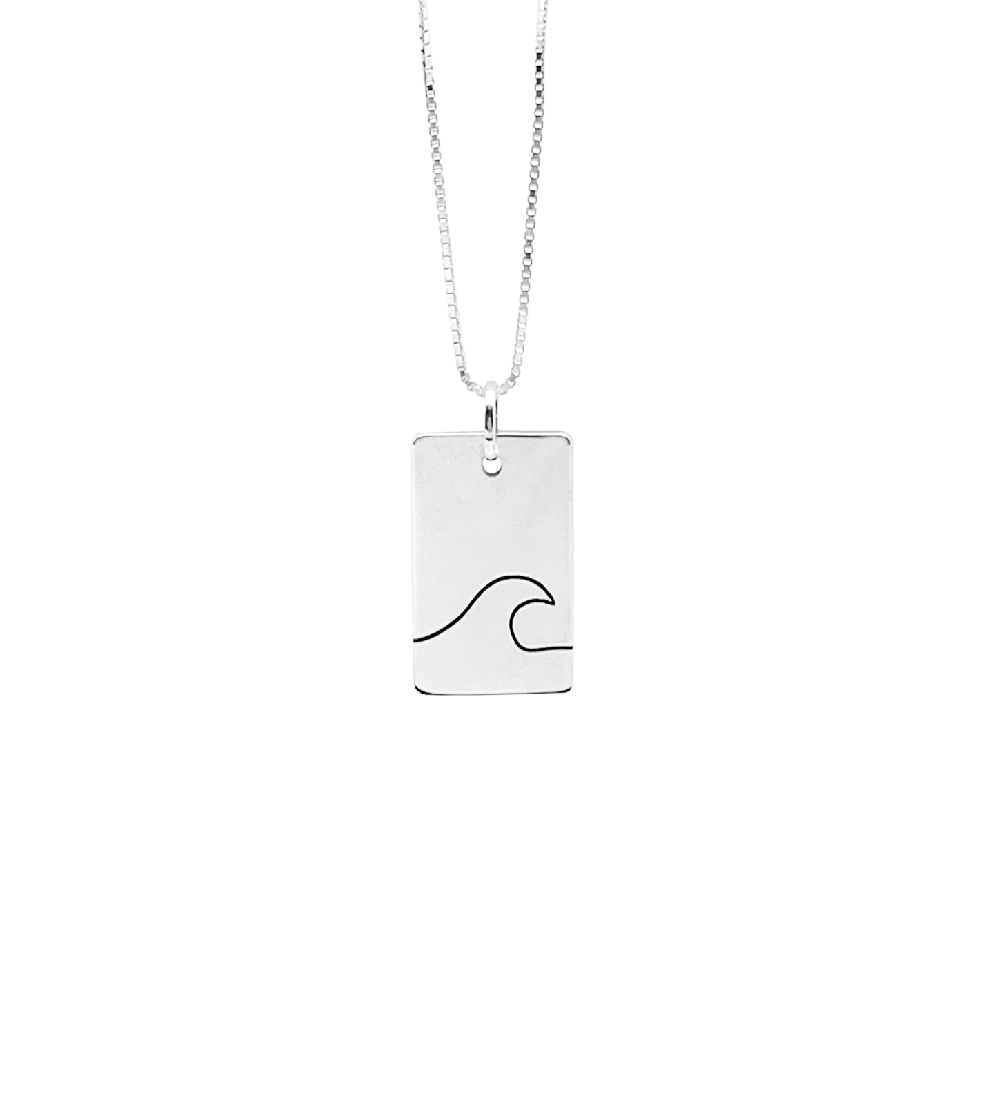 Colar Placa Onda G